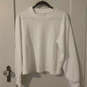 Reigning Champ White Longsleeve